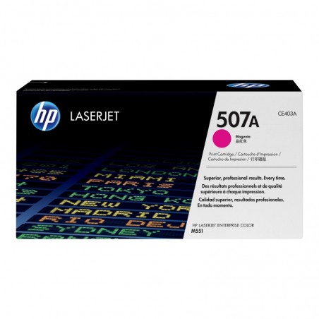 Toner 507A Purpurowy (Magenta) 6k CE403A Toner 507A Purpurowy (Magenta) 6k CE403A
