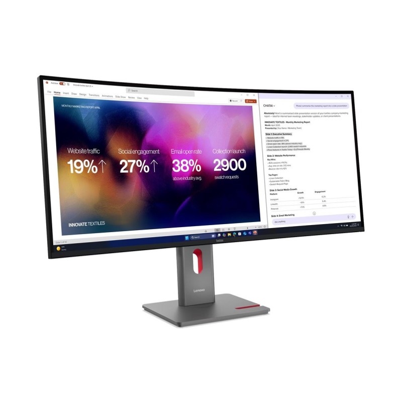 LENOVO ThinkVision P40WD-40 39.7inch IPS 5120x2160 21:9 400cd/m2 HDMI DP USB TopSeller