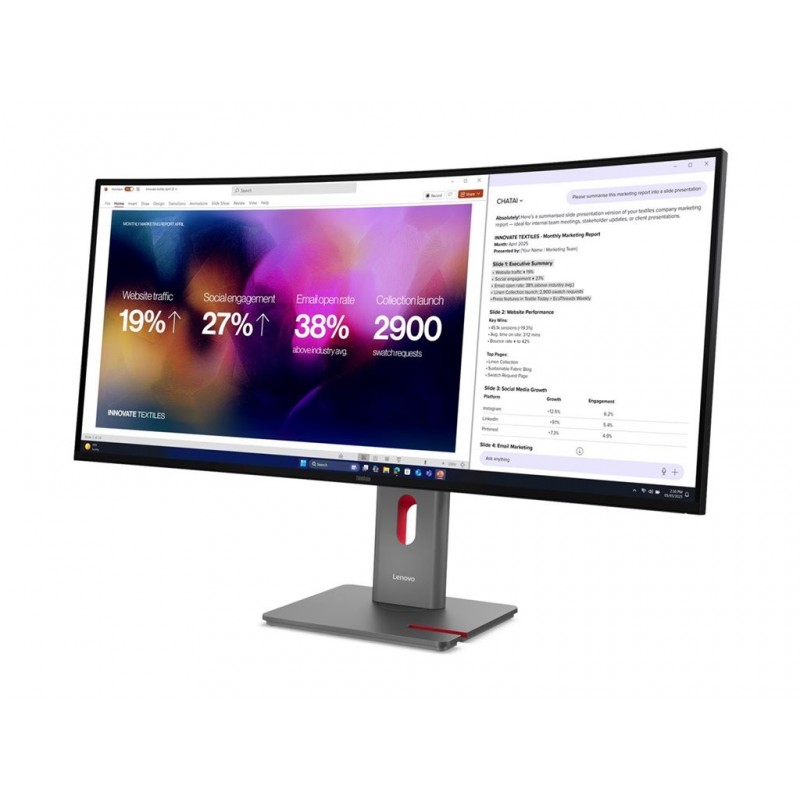 LENOVO ThinkVision P40WD-40 39.7inch IPS 5120x2160 21:9 400cd/m2 HDMI DP USB TopSeller