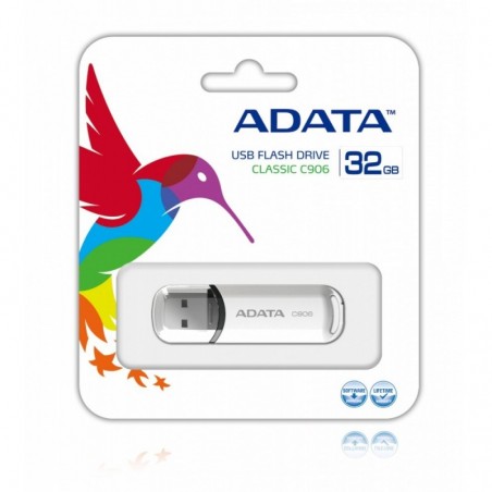 Pendrive DashDrive Classic C906 32GB USB2.0 białe Pendrive DashDrive Classic C906 32GB USB2.0 białe