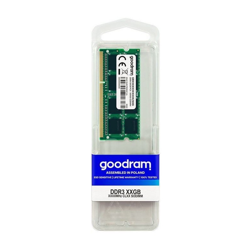 Pamięć do notebooka DDR3 SODIMM 8GB/1333 (1*8GB) CL9 Pamięć do notebooka DDR3 SODIMM 8GB/1333 (1*8GB) CL9