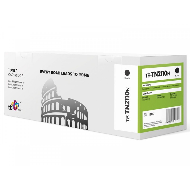 Toner do Brother TN2110 TB-TN2110N BK 100% nowy Toner do Brother TN2110 TB-TN2110N BK 100% nowy