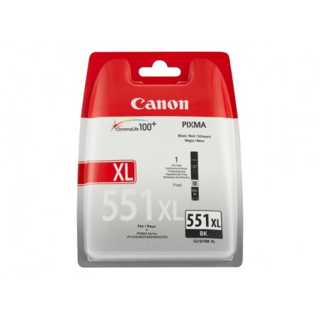 Tusz CLI-551XL CZARNY 6443B001 Tusz CLI-551XL CZARNY 6443B001