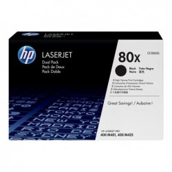 Toner 80X Blk Dual Pack CF280XD Toner 80X Blk Dual Pack CF280XD