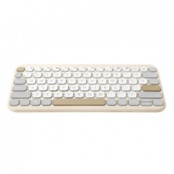 Klawiatura Marshmallow KW100 BT5.0LE/Oat Milk 