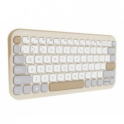 Klawiatura Marshmallow KW100 BT5.0LE/Oat Milk 