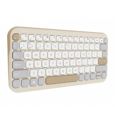 Klawiatura Marshmallow KW100 BT5.0LE/Oat Milk 
