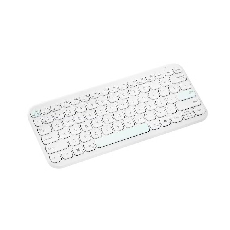 Klawiatura Marshmallow KW100 BT5.0LE/Iridescent White 