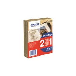 EPSON Premium glossy photo paper inkjet 255g/m2 100x150mm 2x40 sheets 1-pack BOGOF