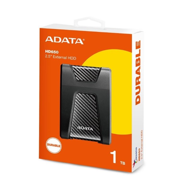 DashDrive Durable HD650 1TB 2.5'' USB3.0 Czarny DashDrive Durable HD650 1TB 2.5'' USB3.0 Czarny