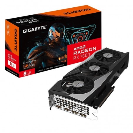 Karta graficzna Radeon RX 7600 Gaming OC 8G GDDR6 128bit 2DP/2HDMI Karta graficzna Radeon RX 7600 Gaming OC 8G GDDR6 128bit 2DP/2HDMI