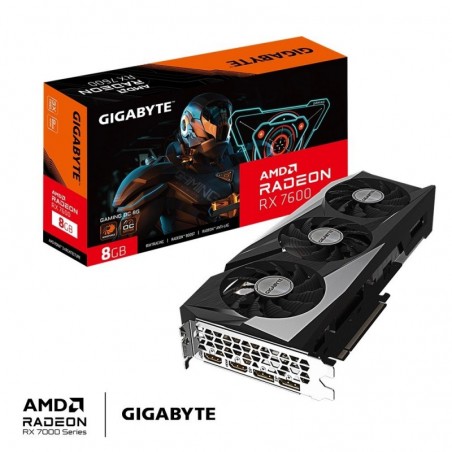Karta graficzna Radeon RX 7600 Gaming OC 8G GDDR6 128bit 2DP/2HDMI Karta graficzna Radeon RX 7600 Gaming OC 8G GDDR6 128bit 2DP/2HDMI