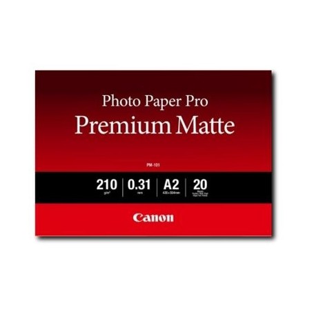 CANON PM-101 A2 photo paper premium matte 20 sheets