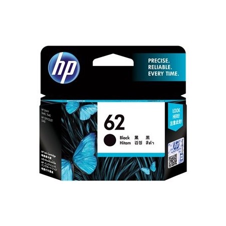 HP 62 Ink Cartridge Black standard capacity 1-pack