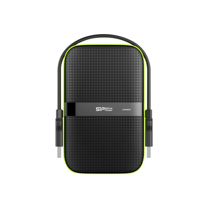 ARMOR A60 1TB USB 3.0 BLACK-GREEN/PANCERNY wstrząso/pyło i wodoodporny