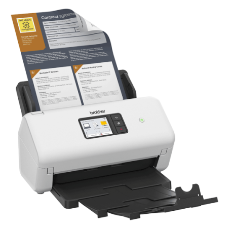 Skaner Brother ADS-4550W - Dokumentowy WiFi Duplex | Drukarki.pl