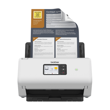 Skaner Brother ADS-4550W - Dokumentowy WiFi Duplex | Drukarki.pl