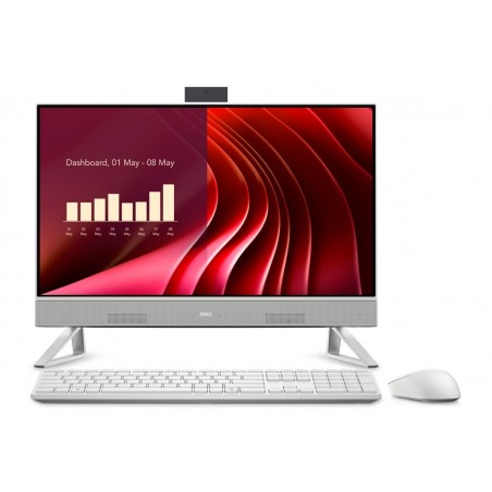 Komputer Dell 24 All-in-One EC24250 Win11Pro CORE 7-150U/  16GB/1TB/23.8 FHD Touch/Intel Graphics/Cam/WLAN + BT/3Y ProSupport