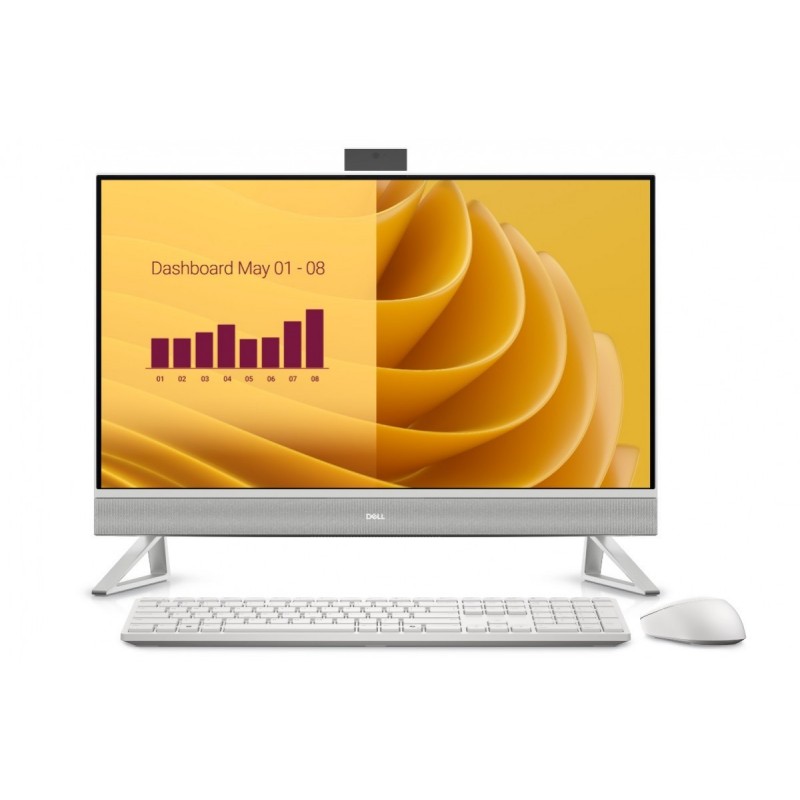 Komputer Dell 27 All-in-One EC27250 Win11Pro Core 7-150U/16GB/1TB/27.0 FHD Touch/GeForce MX570A/Cam/WLAN+BT/3Y ProSupport