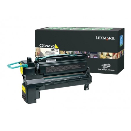 Toner C792/X792 żółty 6k C792A1YG Toner C792/X792 żółty 6k C792A1YG