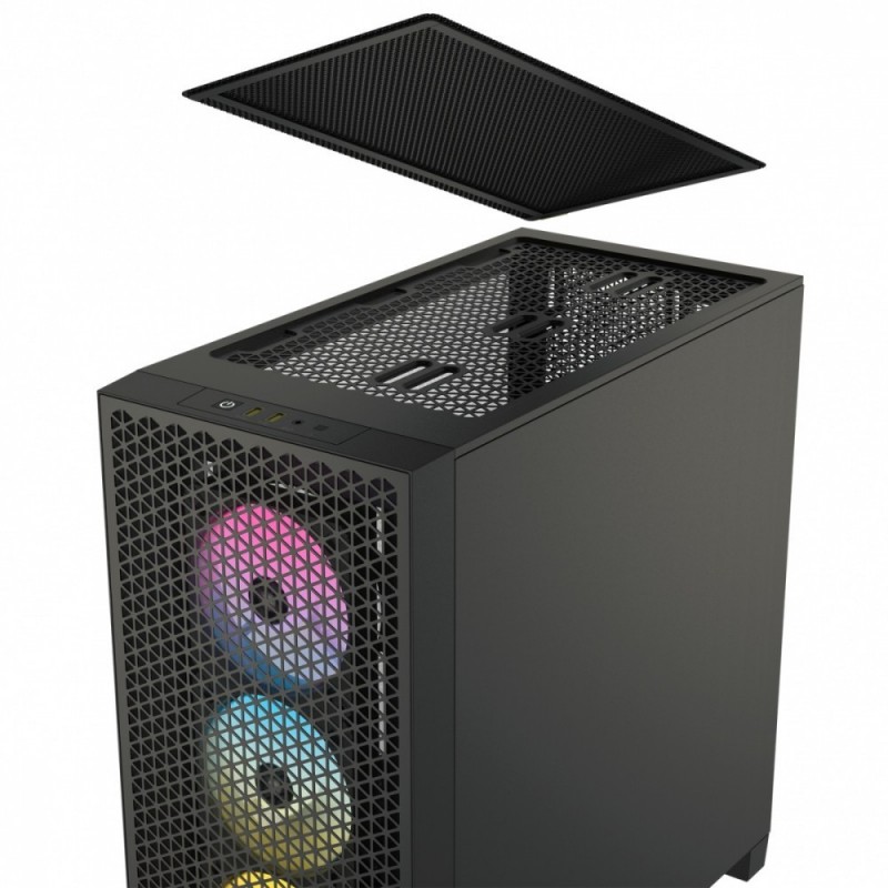 Obudowa 3000D Airflow RGB TG Mid-Tower Czarna Obudowa 3000D Airflow RGB TG Mid-Tower Czarna