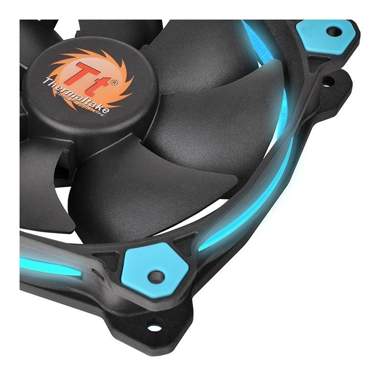 Wentylator - Ring 12 LED (120mm, LNC, 1500 RPM) BOX Niebieski