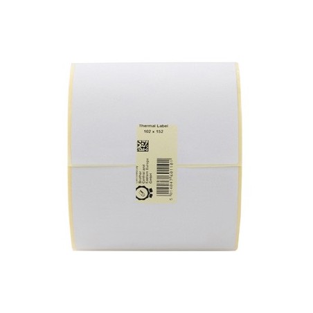 Brother etykiety do nadruku termicznego 102mm x 152mm, biała, 550 szt., LDE1E152102127P, drukarki z serii TD