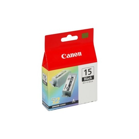 CANON 8190A002 Tusz Canon BCI15K black 2x5.6ml i70/i80