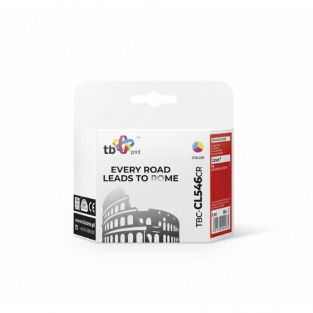 Tusz TB do Canon PIXMA iP2850/MG2950/2550/2450/MX495 TBC-CL546CR ref. Tusz TB do Canon PIXMA iP2850/MG2950/2550/2450/MX495 TBC-CL546CR ref.