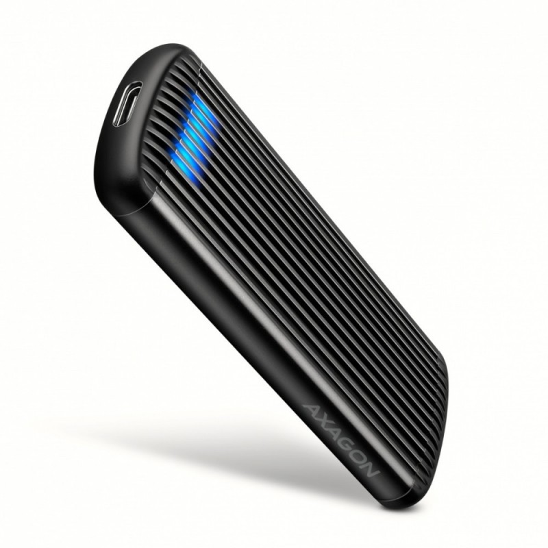 EEM2-SC Obudowa zewnętrzna aluminiowa bezśrubowa USB-C 3.2 Gen 2 10Gbps - M.2 NVMe SSD, długość 30 do 80 mm szary EEM2-SC Obudowa zewnętrzna aluminiowa bezśrubowa USB-C 3.2 Gen 2 10Gbps - M.2 NVMe SSD, długość 30 do 80 mm szary