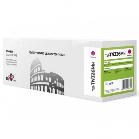 Toner do Brother TN326M MA 100% nowy TB-TN326MN Toner do Brother TN326M MA 100% nowy TB-TN326MN