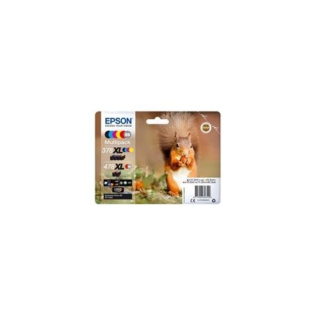 EPSON C13T379D4010 Tusz Epson Multipack 6-colors 378XL+478XL Claria photo HD EPSON C13T379D4010 Tusz Epson Multipack 6-colors 378XL+478XL Claria photo HD