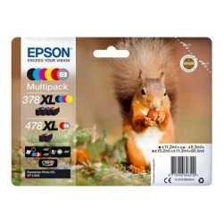 EPSON C13T379D4010 Tusz Epson Multipack 6-colors 378XL+478XL Claria photo HD EPSON C13T379D4010 Tusz Epson Multipack 6-colors 378XL+478XL Claria photo HD
