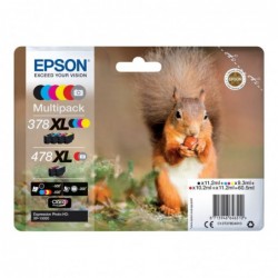 EPSON C13T379D4010 Tusz Epson Multipack 6-colors 378XL+478XL Claria photo HD EPSON C13T379D4010 Tusz Epson Multipack 6-colors 378XL+478XL Claria photo HD