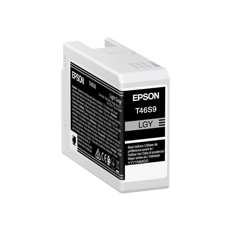 EPSON Singlepack Light Gray T46S9 UltraChrome Pro 10 ink 26ml EPSON Singlepack Light Gray T46S9 UltraChrome Pro 10 ink 26ml