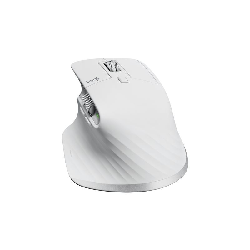 LOGITECH Master Series MX Master 3S Mouse ergonomic optical 7 buttons wireless Bluetooth 2.4 GHz Bolt USB receiver