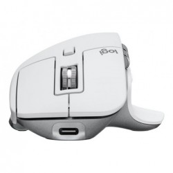 LOGITECH Master Series MX Master 3S Mouse ergonomic optical 7 buttons wireless Bluetooth 2.4 GHz Bolt USB receiver