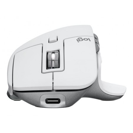 LOGITECH Master Series MX Master 3S Mouse ergonomic optical 7 buttons wireless Bluetooth 2.4 GHz Bolt USB receiver