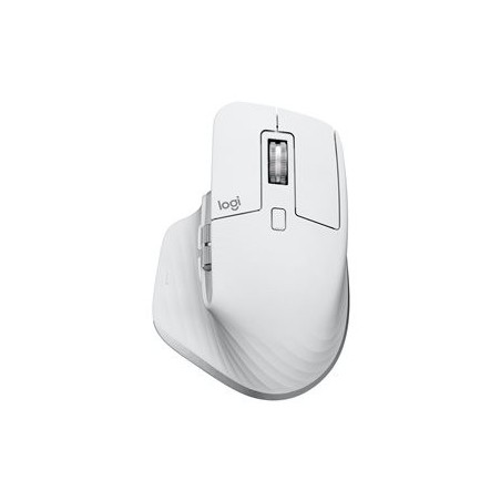 LOGITECH Master Series MX Master 3S Mouse ergonomic optical 7 buttons wireless Bluetooth 2.4 GHz Bolt USB receiver