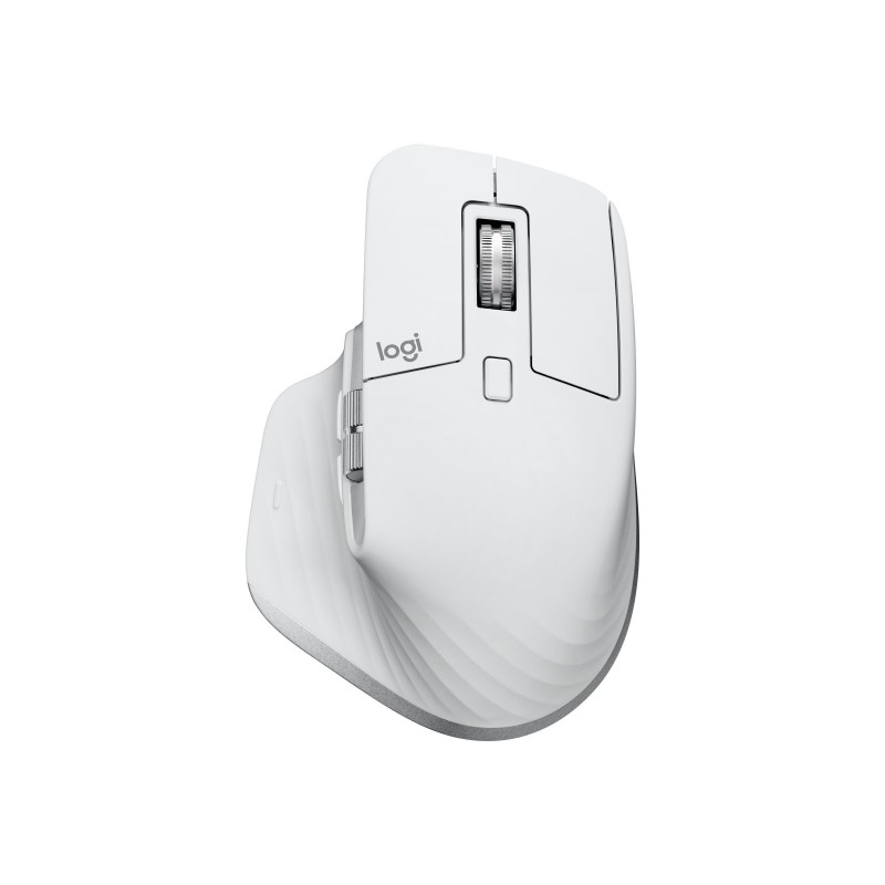 LOGITECH Master Series MX Master 3S Mouse ergonomic optical 7 buttons wireless Bluetooth 2.4 GHz Bolt USB receiver