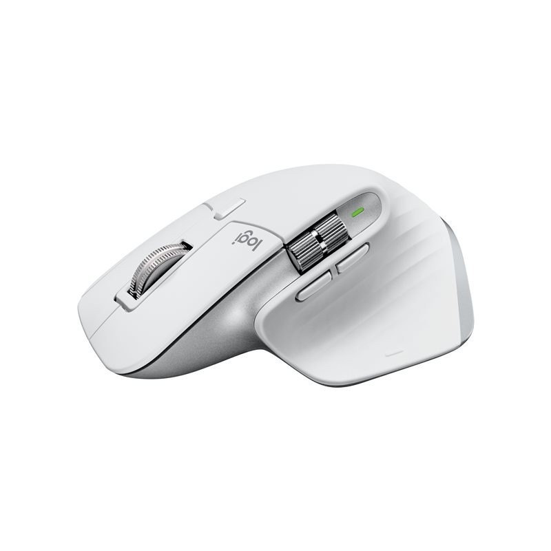 LOGITECH Master Series MX Master 3S Mouse ergonomic optical 7 buttons wireless Bluetooth 2.4 GHz Bolt USB receiver