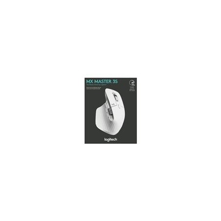 LOGITECH Master Series MX Master 3S Mouse ergonomic optical 7 buttons wireless Bluetooth 2.4 GHz Bolt USB receiver