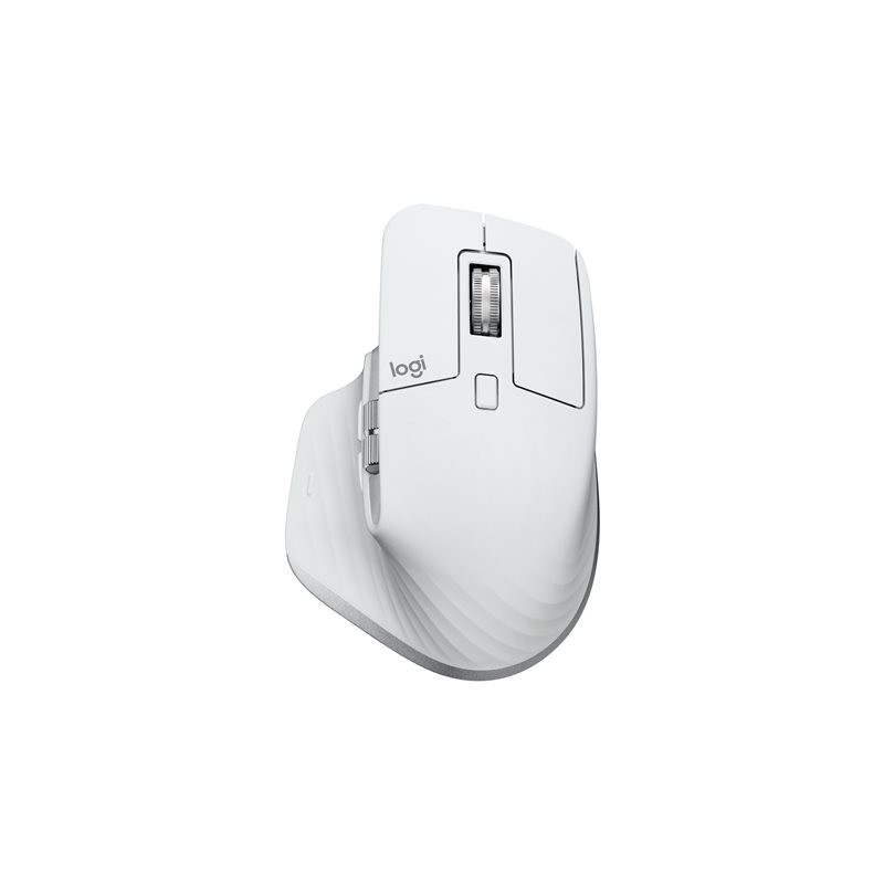 LOGITECH Master Series MX Master 3S Mouse ergonomic optical 7 buttons wireless Bluetooth 2.4 GHz Bolt USB receiver