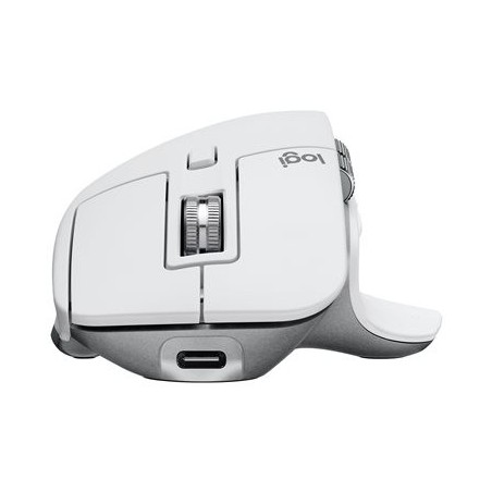 LOGITECH Master Series MX Master 3S Mouse ergonomic optical 7 buttons wireless Bluetooth 2.4 GHz Bolt USB receiver