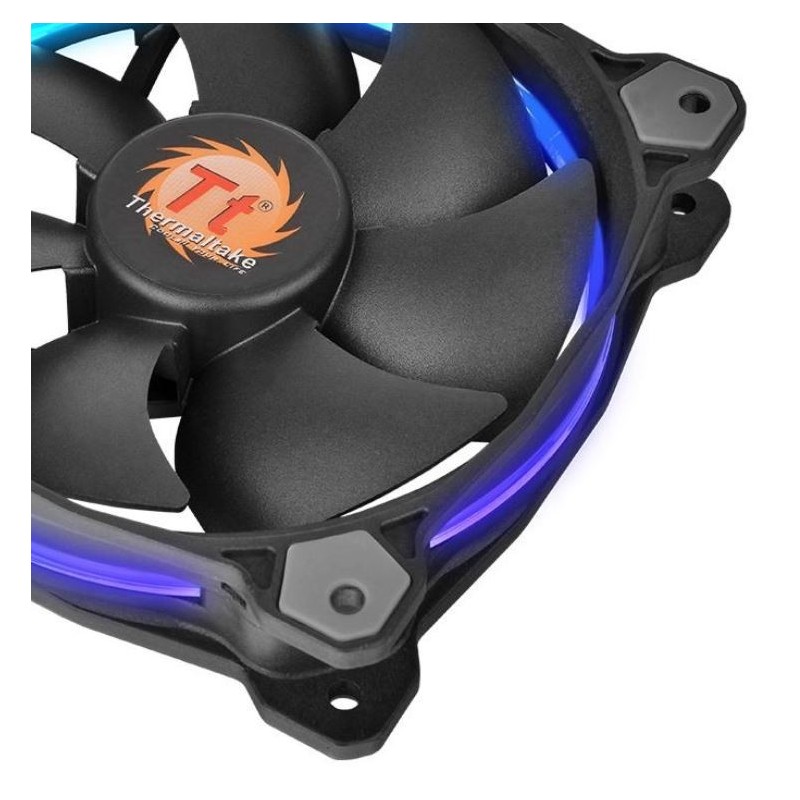 Wentylator Riing 12 LED RGB 256 color 3 Pack (3x120mm, LNC, 1500 RPM) Retail/BOX Wentylator Riing 12 LED RGB 256 color 3 Pack (3x120mm, LNC, 1500 RPM) Retail/BOX