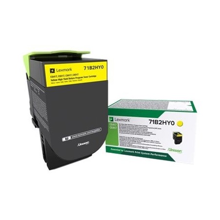 Toner 3.5K YELLOW CS/CX4/517 71B2HY0 Toner 3.5K YELLOW CS/CX4/517 71B2HY0