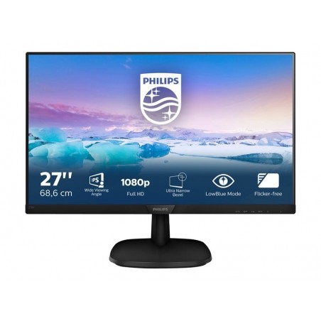 Monitor 27 273V7QDSB IPS DVI HDMI Czarny Monitor 27 273V7QDSB IPS DVI HDMI Czarny