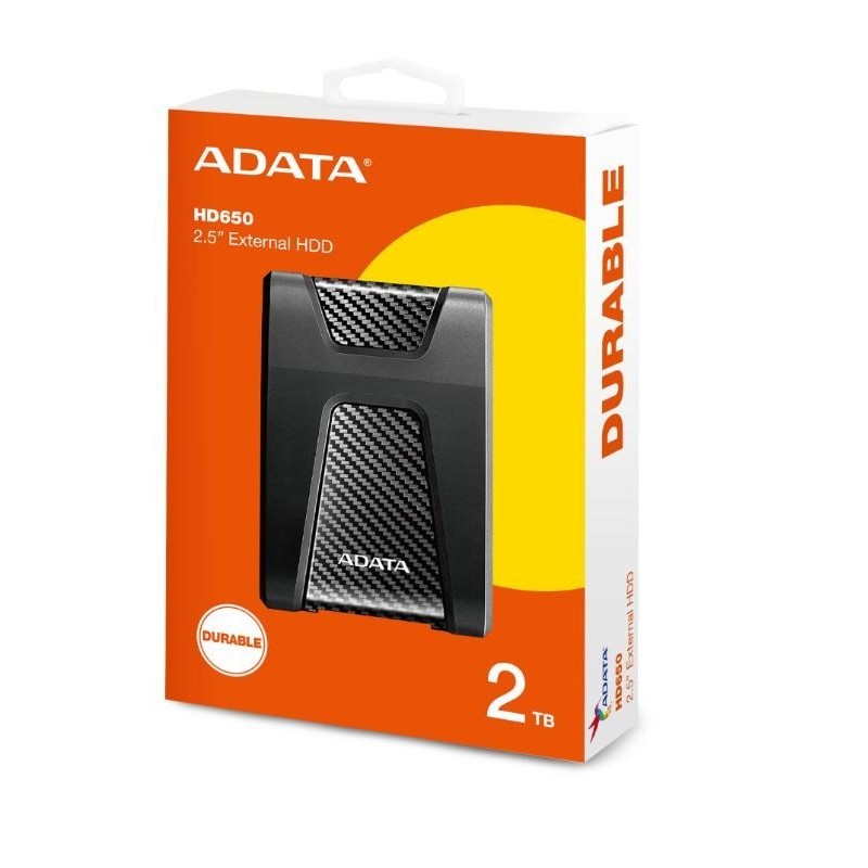 DashDrive Durable HD650 2TB 2.5'' USB3.1 Czarny