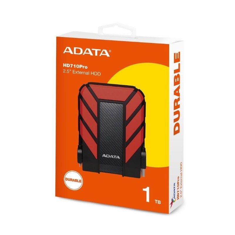 DashDrive Durable HD710 1TB 2.5'' USB3.1 Czerwony