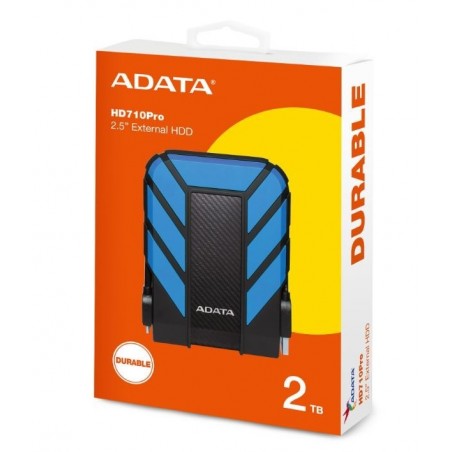 DashDrive Durable HD710 2TB 2.5'' USB3.1 Niebieski DashDrive Durable HD710 2TB 2.5'' USB3.1 Niebieski